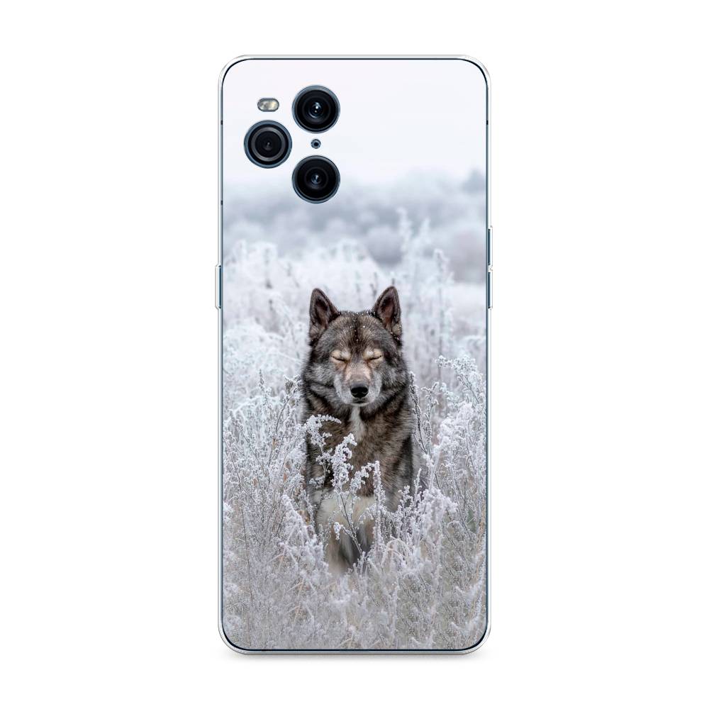 

Чехол Awog на Oppo Find X3 Pro "Волк в поле", Разноцветный, 255750-1
