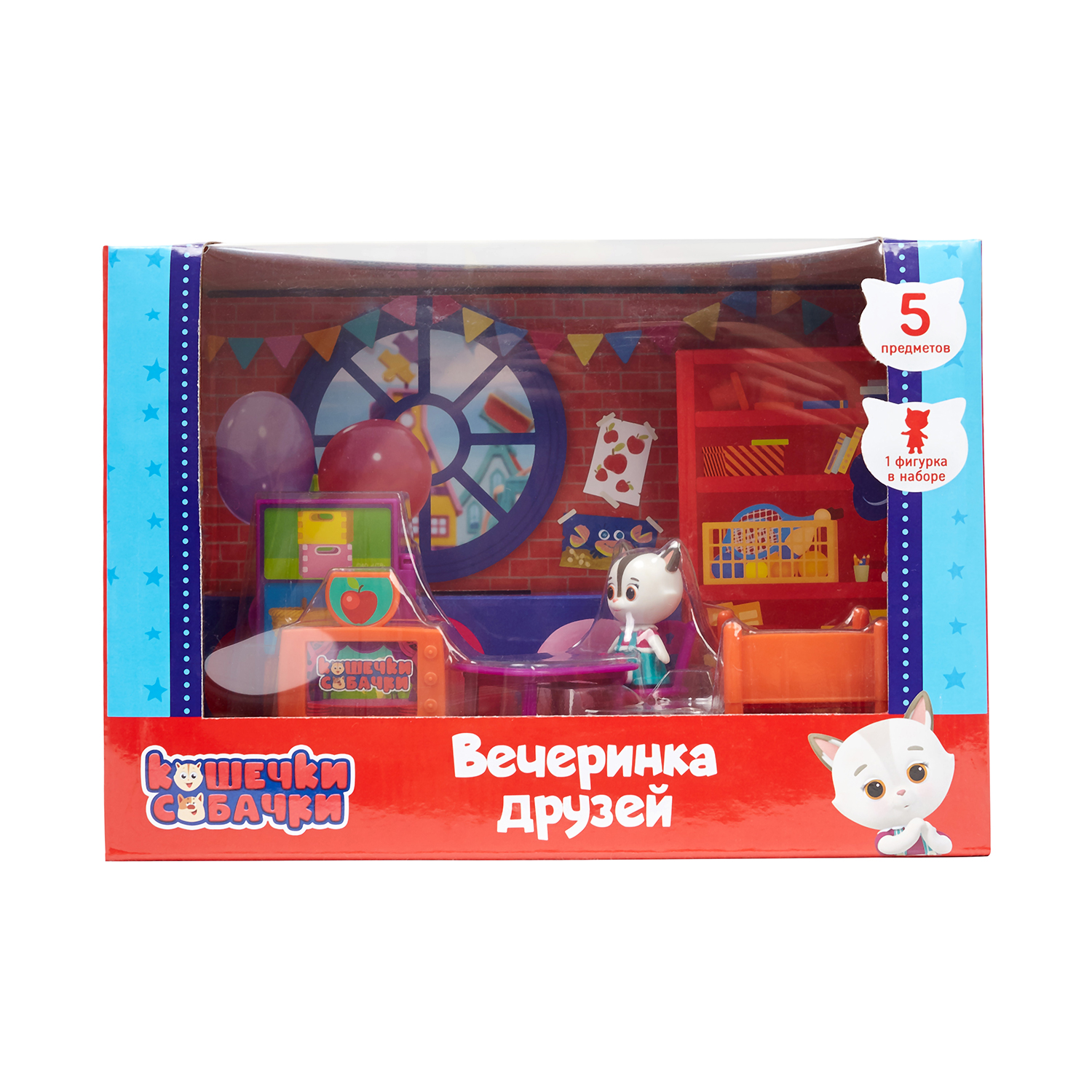 Игровой набор Кошечки-Собачки комната и фигурка Алисы, 39734 своя комната