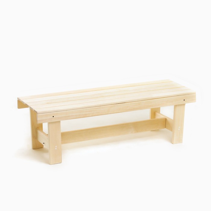

Лавочка деревянная из липы, без спинки, 130 х 32 х 42 см, 9909863