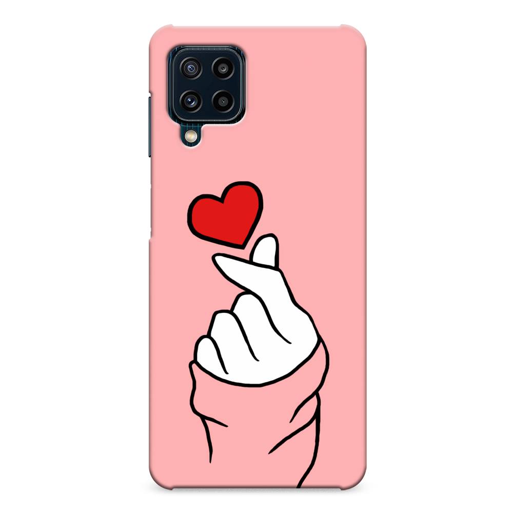 

Пластиковый чехол "Милое сердечко" на Samsung Galaxy M32