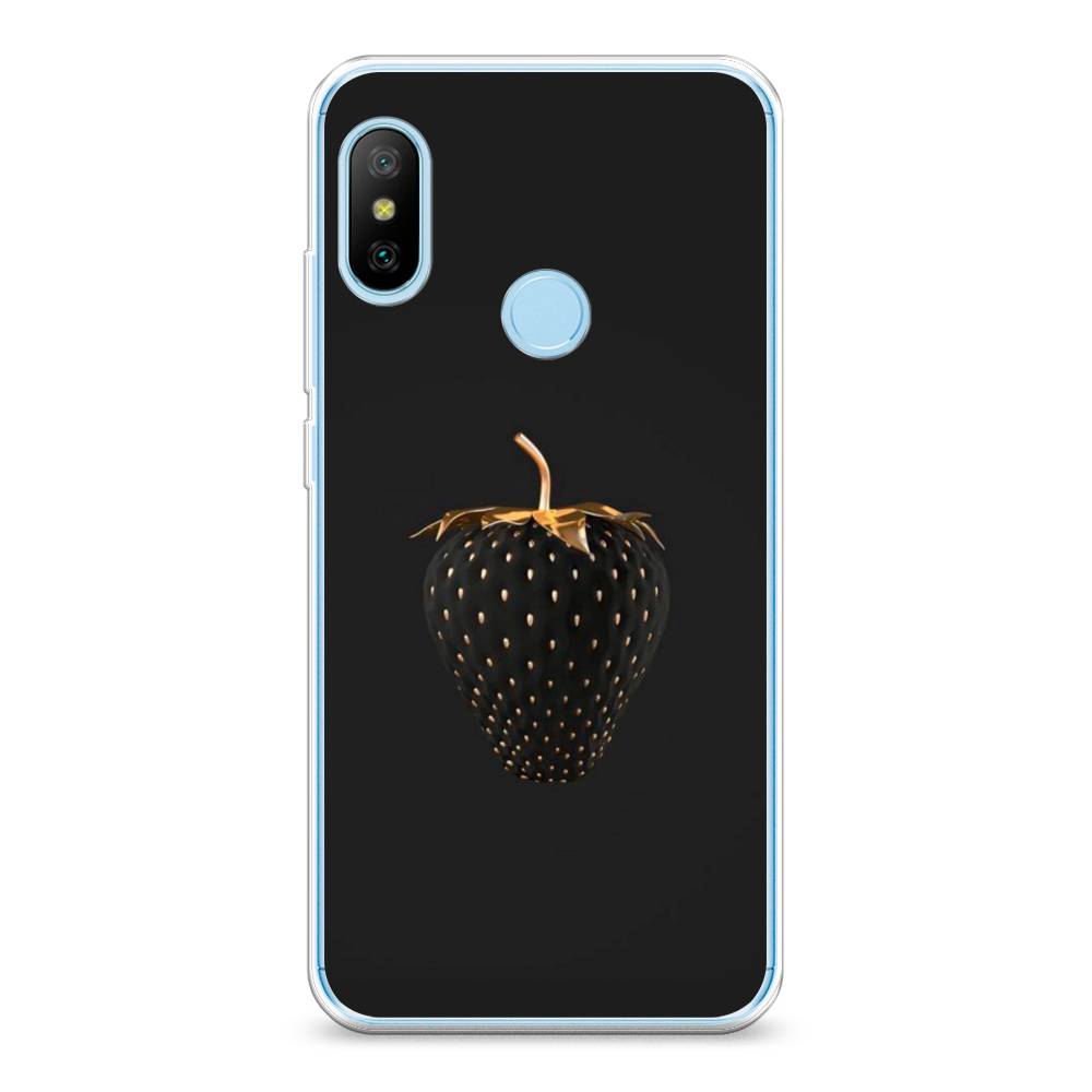 

Чехол Awog на Xiaomi Mi A2 Lite "Черно-золотая клубника", Разноцветный, 34250-10
