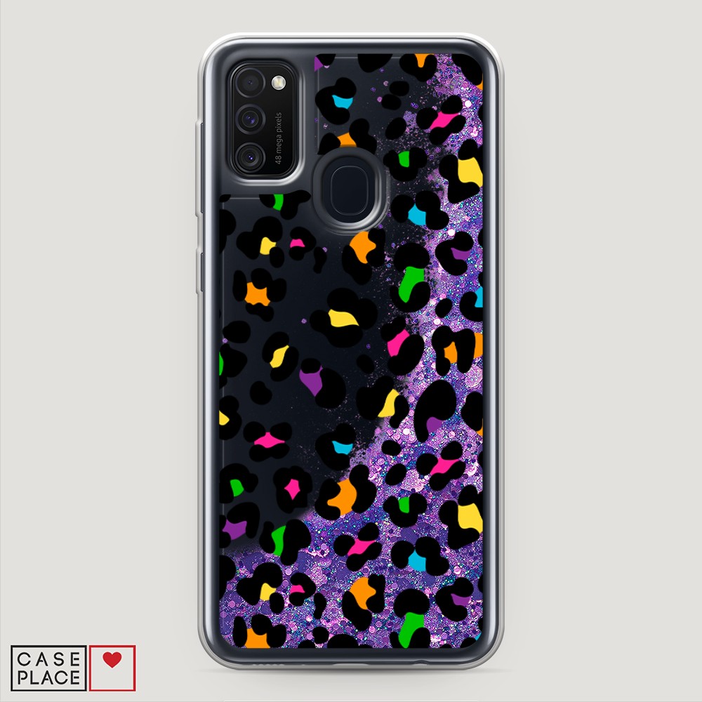 

Чехол Awog на Samsung Galaxy M30s "Яркий леопард", Разноцветный, 29892-1
