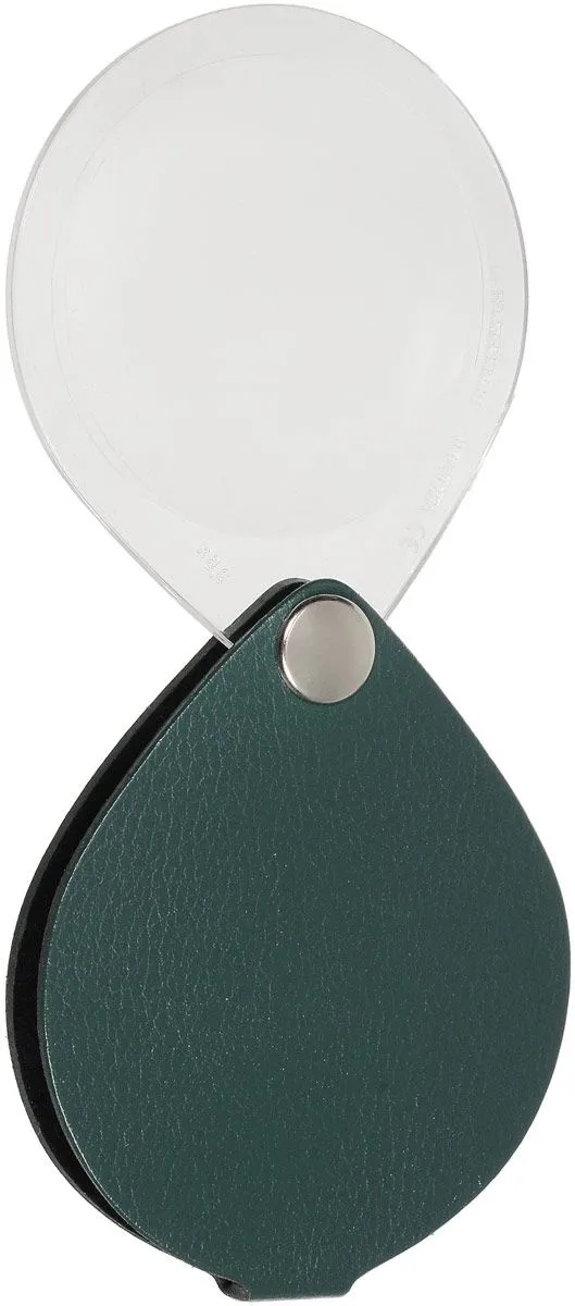 

Лупа складная двояковыпуклая карманная Eschenbach classic, диаметр 50 мм, 3.5х, 10.0 дптр, Черная