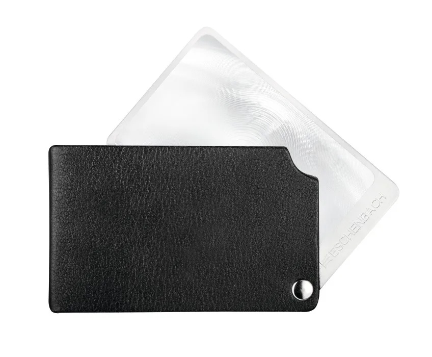 

Лупа складная карманная асферическая дифракционная Eschenbach visoPOCKET, 74 х 48 мм, 2.5х
