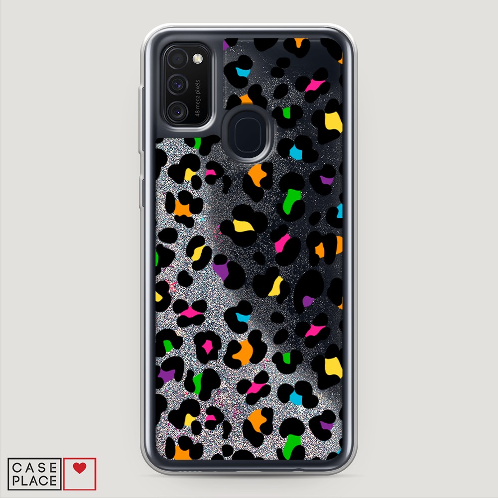 

Чехол Awog на Samsung Galaxy M30s "Яркий леопард", Разноцветный, 29891-1