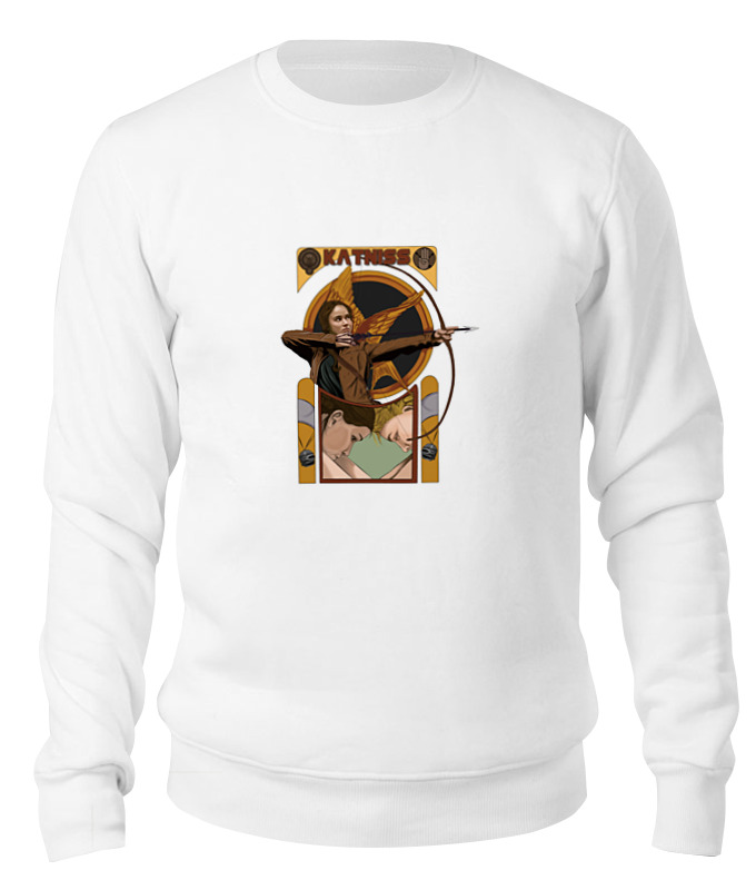 

Свитшот унисекс Printio Голодные игры (the hunger games) белый XS, Голодные игры (the hunger games)