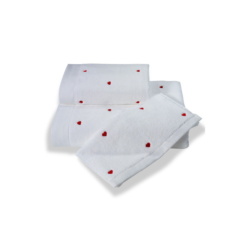 

Полотенце для лица Soft cotton Love sfc943953 хлопок, 100x50, бело-красный, 1 шт, 1018G11177100 Полотенце Soft cotton LOVE белый-красный 50X100