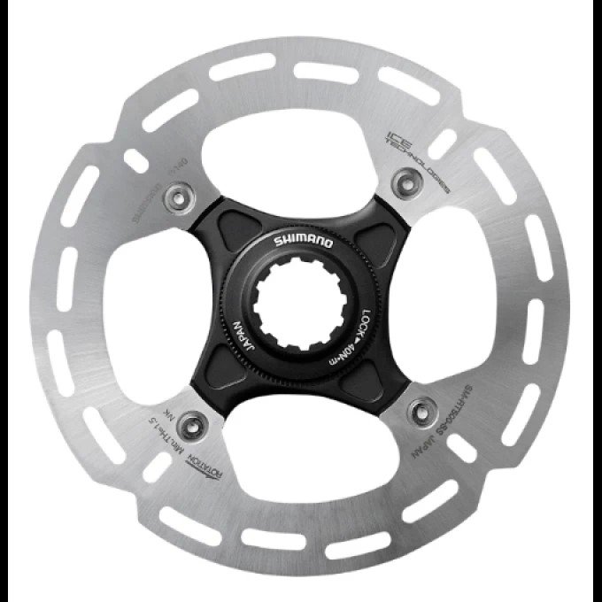 

Тормозной диск Shimano SM-RT500 140мм C.Lock (ISMRT500SS), Серебристый, SM-RT500
