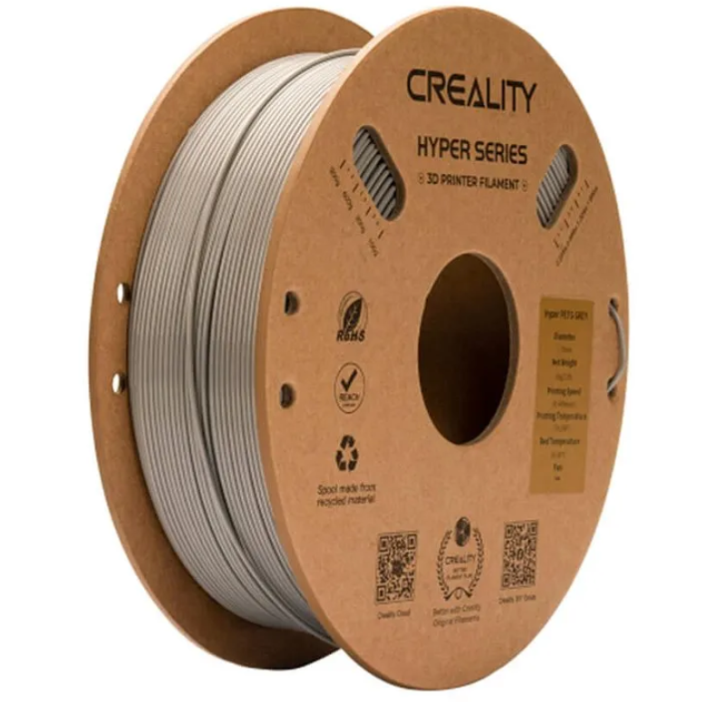 

Катушка Hyper-PETG-пластика Creality 1.75 мм 1кг., серая (3301030068), Катушка Hyper-PETG-пластика