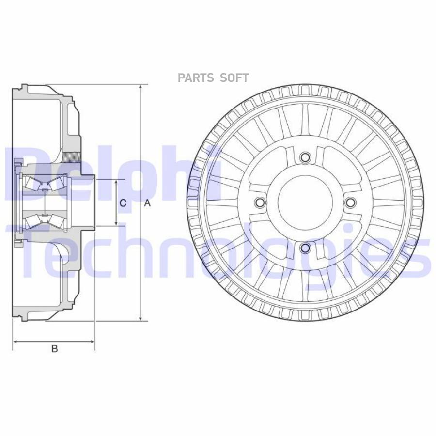 

Деталь Delphi арт. BFR621