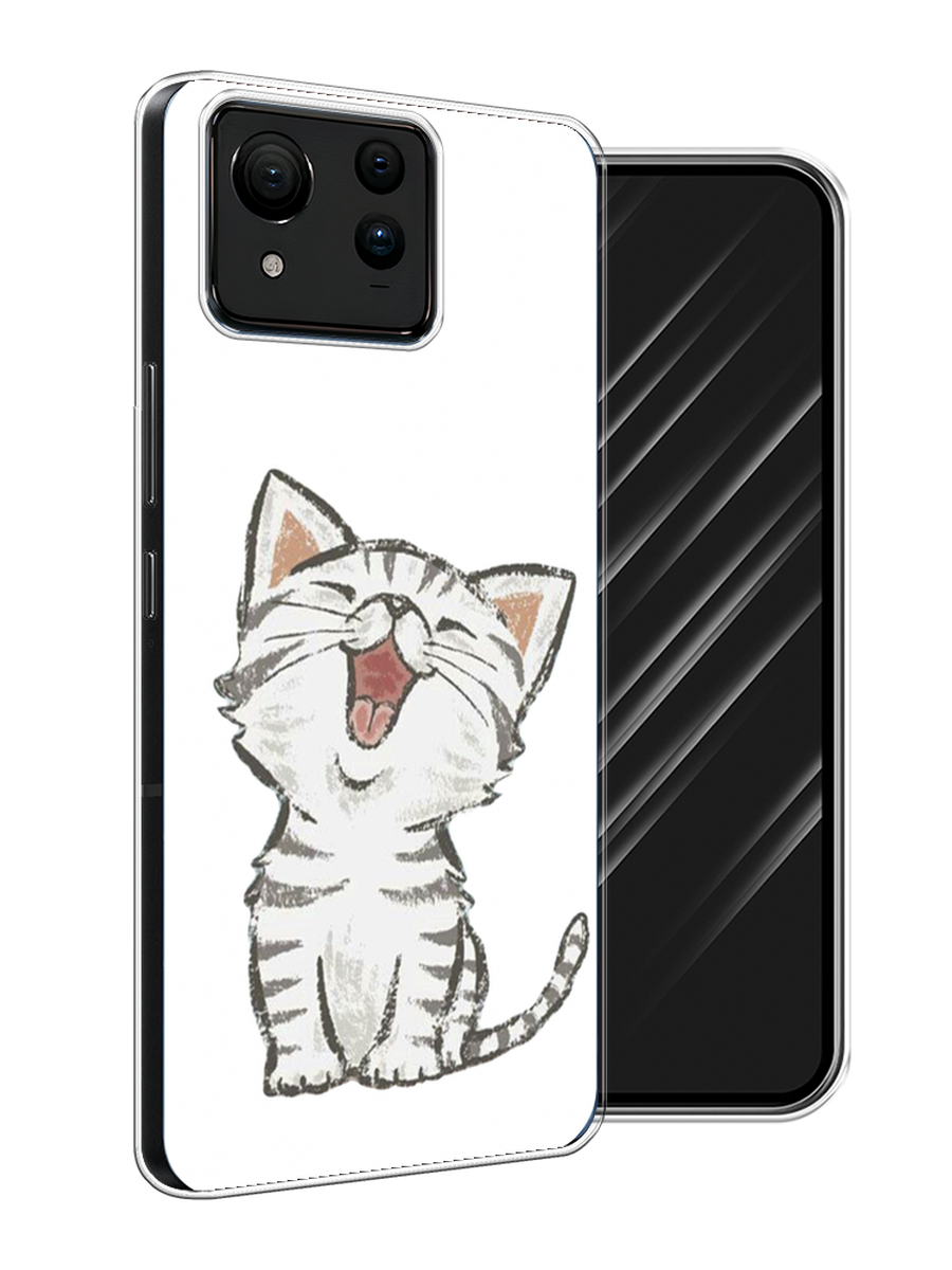 

Чехол Awog на Asus ZenFone 11 Ultra "Котенок рисованный", Серый;белый, 45250-1