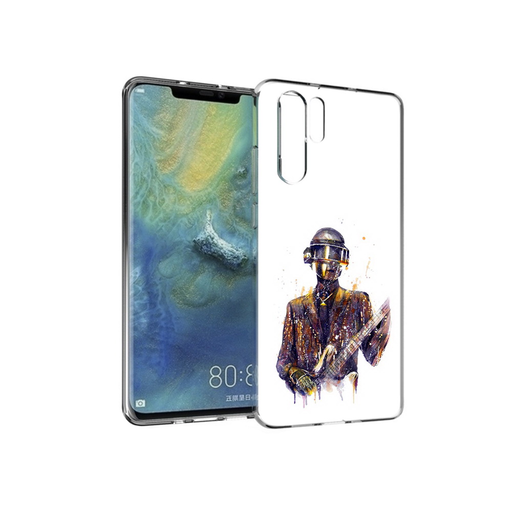 

Чехол MyPads Tocco для Huawei P30 Pro космо-гитарист, Прозрачный, Tocco