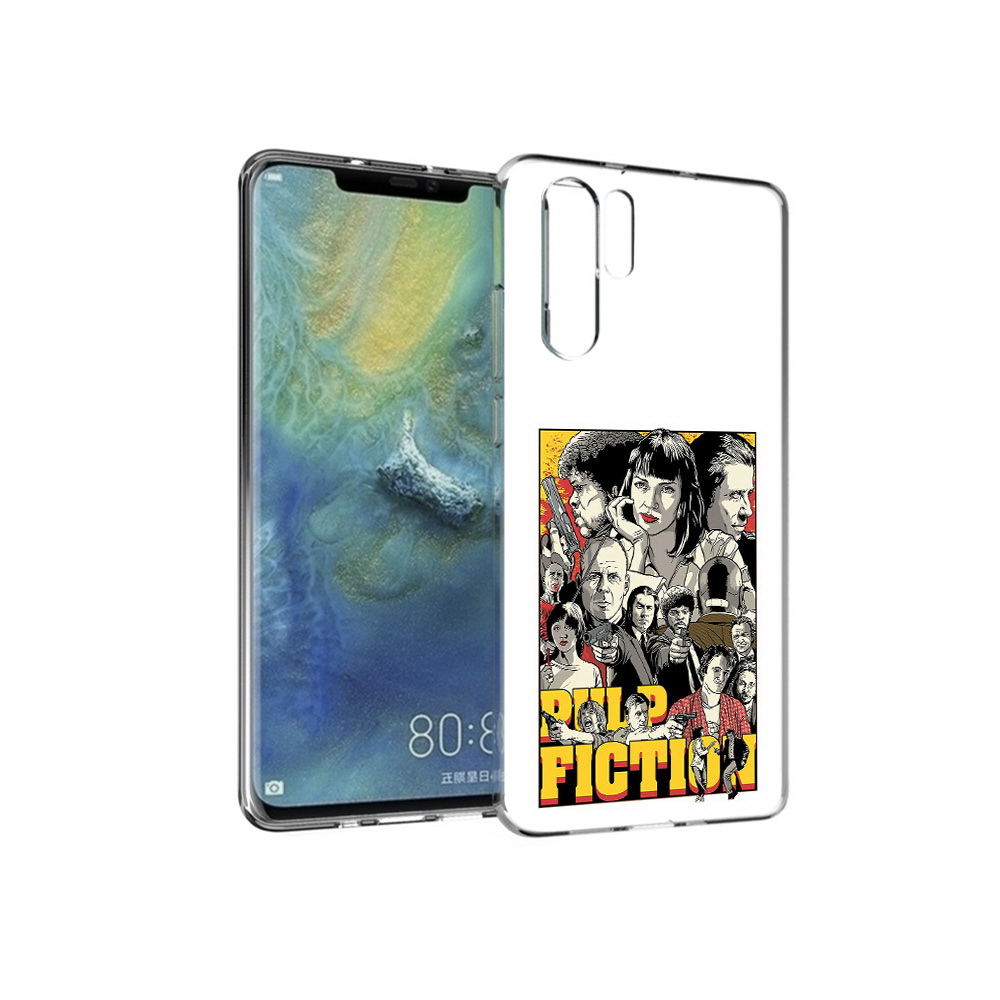 Чехол MyPads Tocco для Huawei P30 Pro комикс картинка