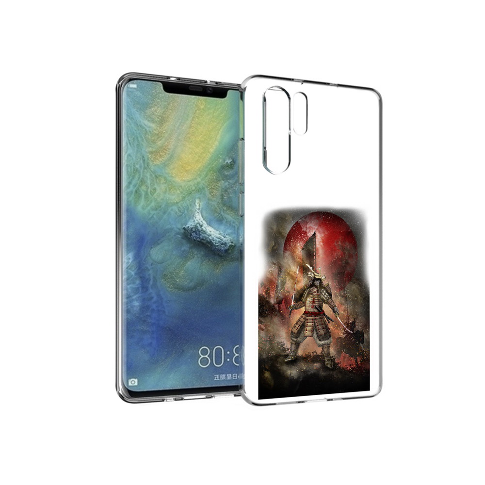 

Чехол MyPads Tocco для Huawei P30 Pro китайскийвоин, Прозрачный, Tocco