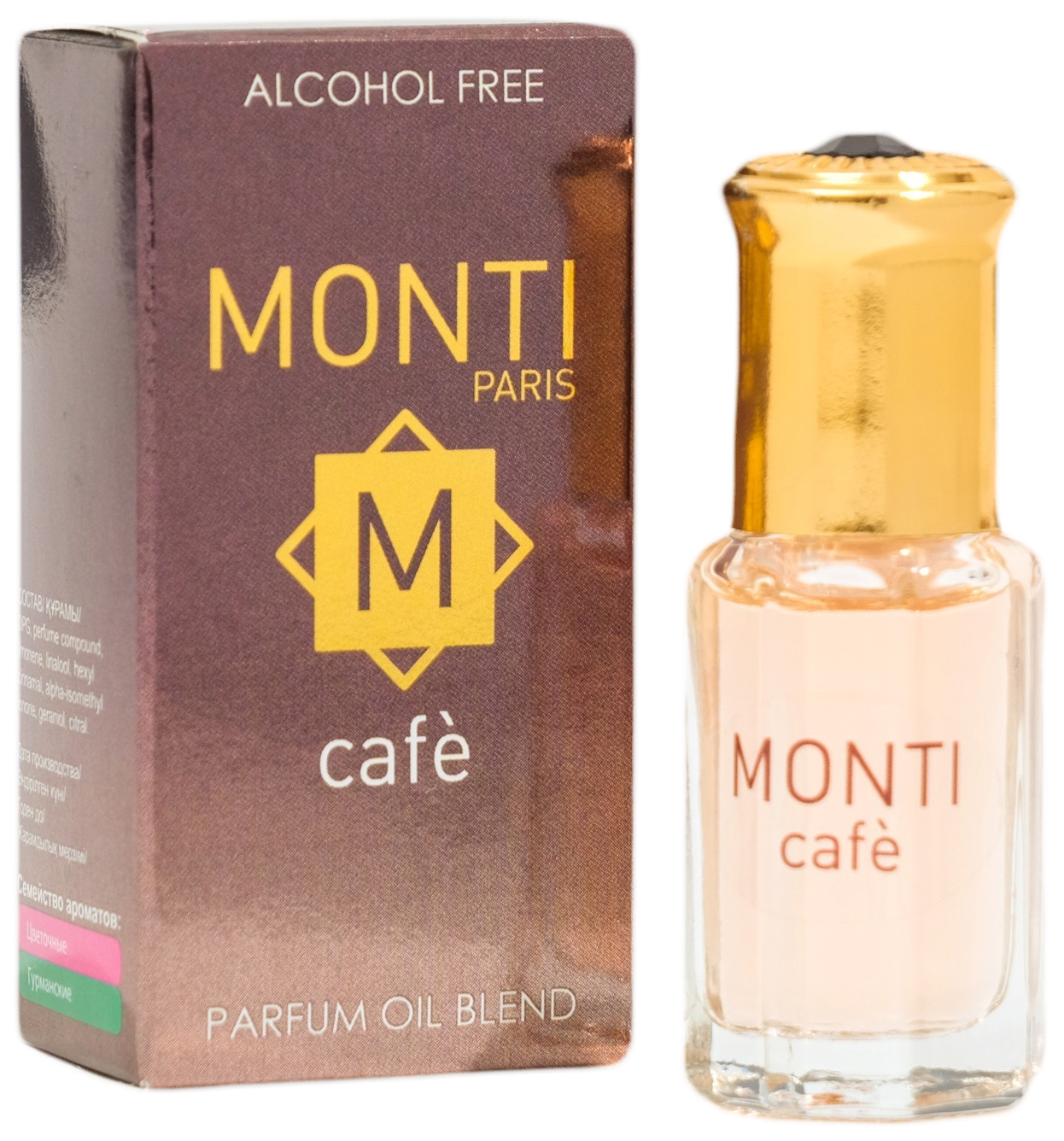 фото Парфюмерное масло женское monti cafe женское монти кафе, 6 мл neo parfum