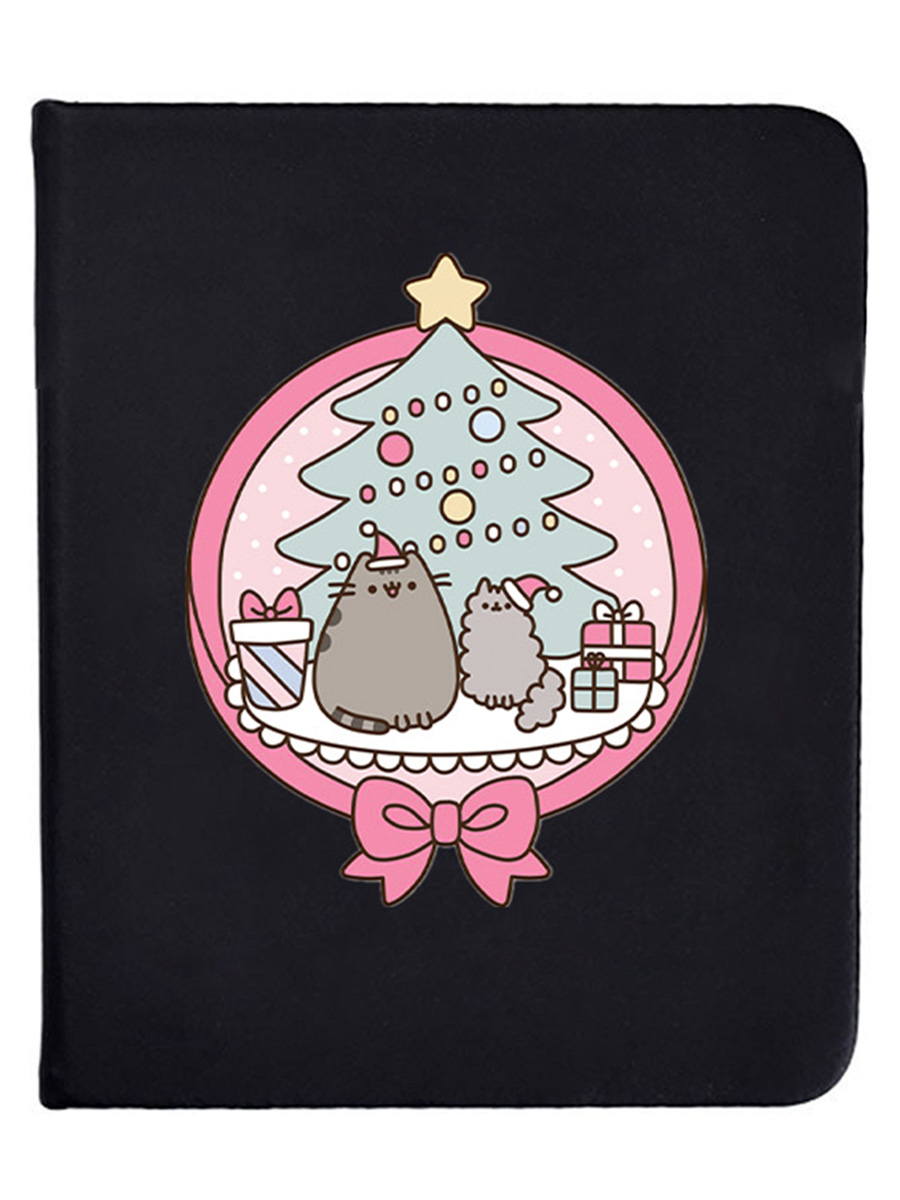 Записная книжка StarFriend Пушин и Сторми с елкой Pusheen 115709SF А6 80 л линейка