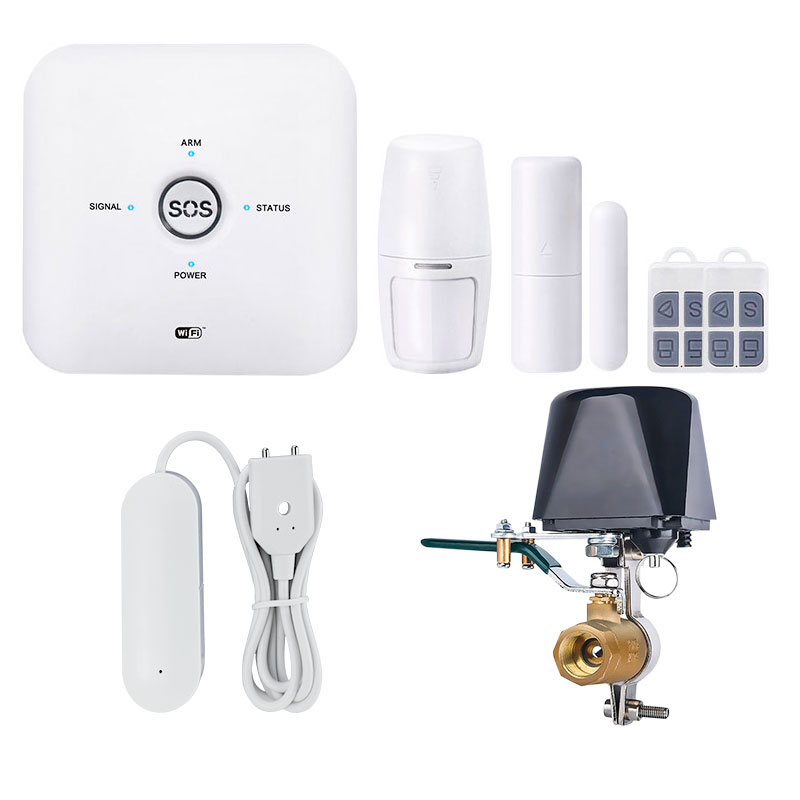 Готовый комплект WiFi системы защиты от протечек воды Страж G10-FM01WIFI