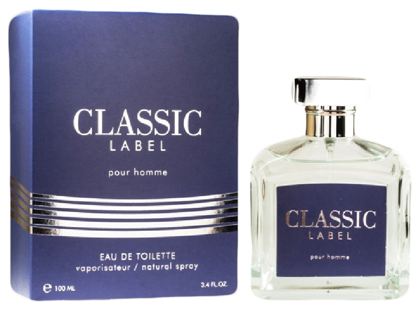 

Туалетная вода мужская Класик Classic Label, 100 мл, Класик Classic Label Man 100 мл