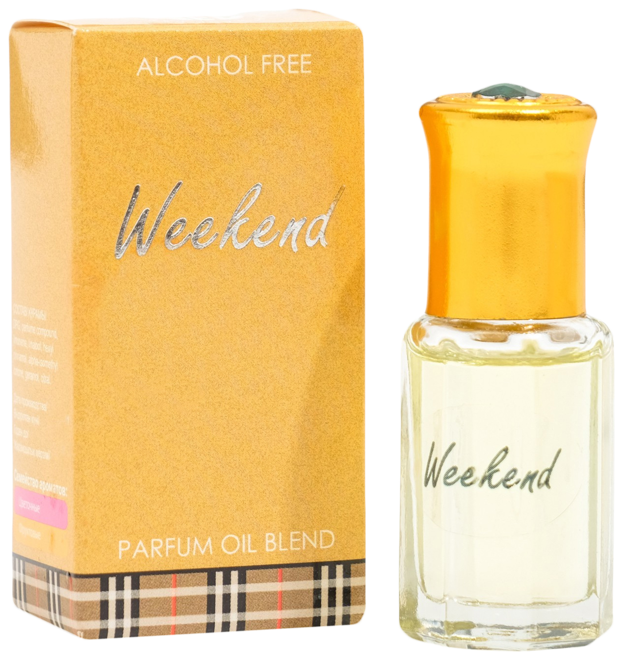 фото Парфюмерное масло женское weekend, 6 мл neo parfum