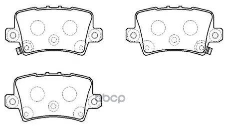 

Тормозные колодки HSB дисковые HP9246