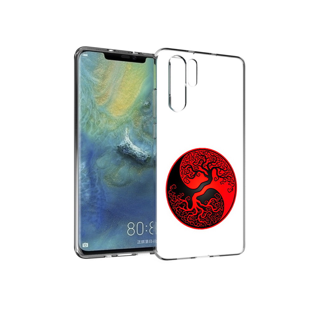 

Чехол MyPads Tocco для Huawei P30 Pro инь янь дерево, Прозрачный, Tocco