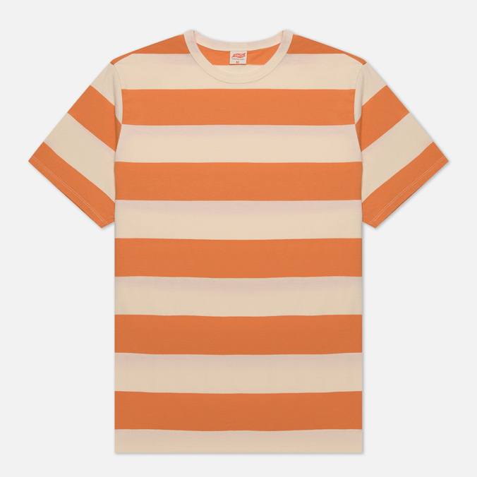 Мужская футболка TSPTR Border Stripe оранжевый, Размер M
