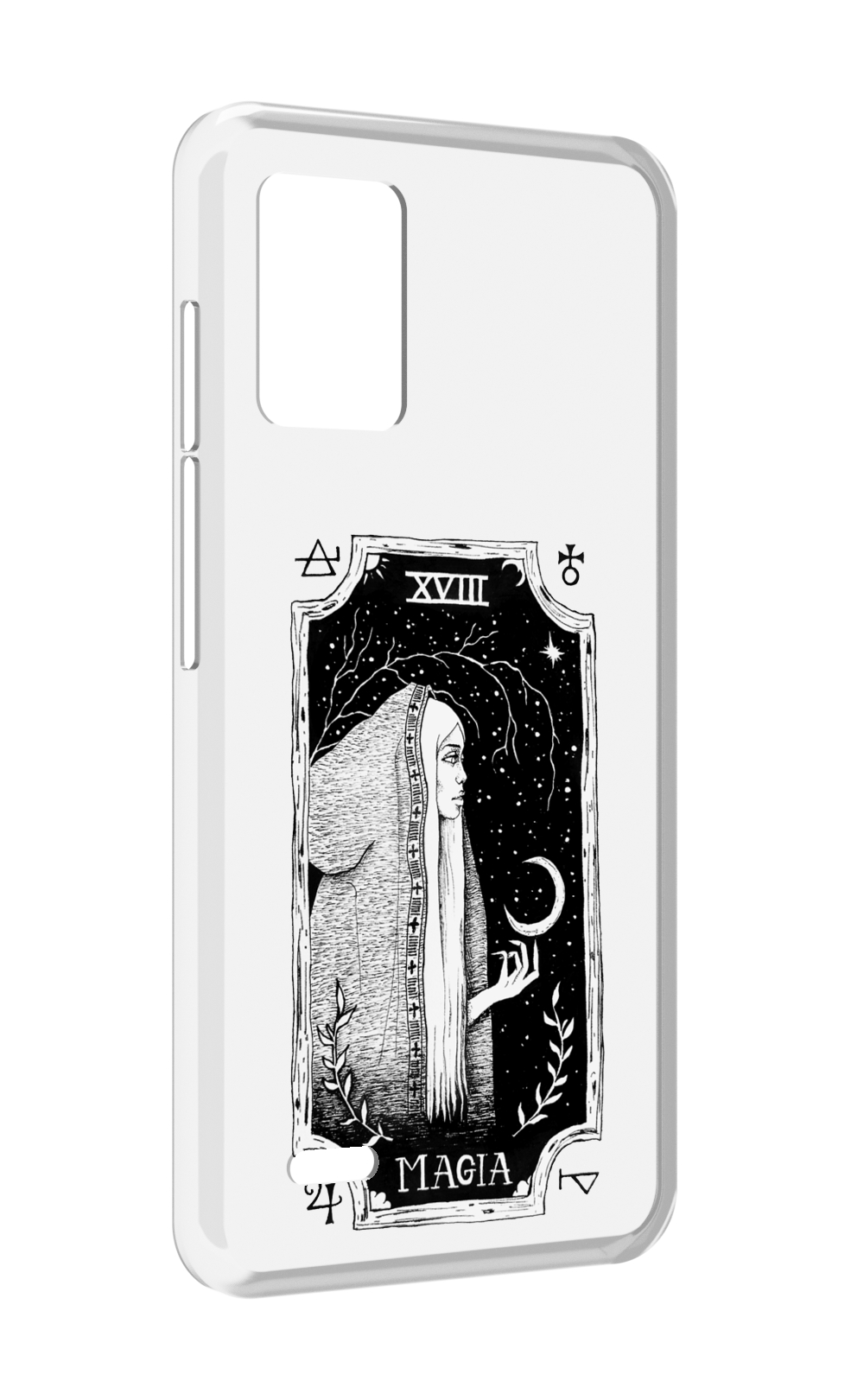 

Чехол MyPads лунная магия для UMIDIGI Bison X10S / Bison X10G, Прозрачный, Tocco