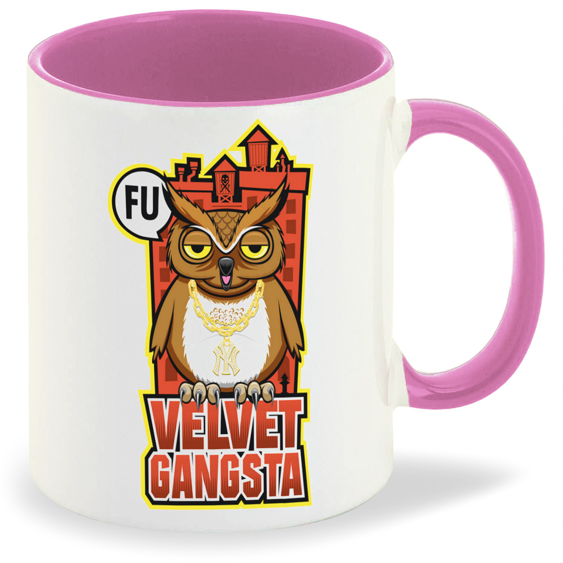 

Кружка CoolPodarok Velvet Gangsta, Velvet Gangsta
