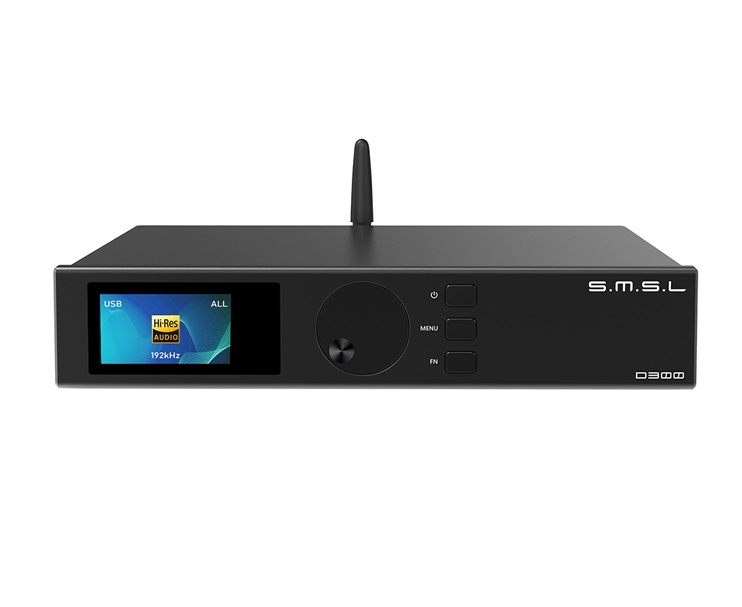 

Цифро-аналоговый преобразователь S.M.S.L D300 Black, D300