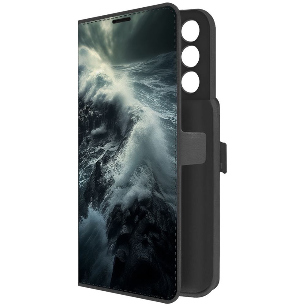 

Чехол-книжка Krutoff Eco Book для Itel Vision 3 Шторм (черный)