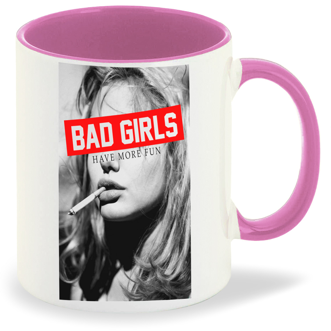 

Кружка CoolPodarok Bad girl have more fun, Bad girl have more fun