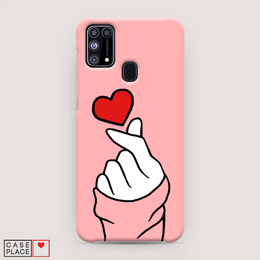 

Пластиковый чехол "Милое сердечко" на Samsung Galaxy M31, 2100720-5