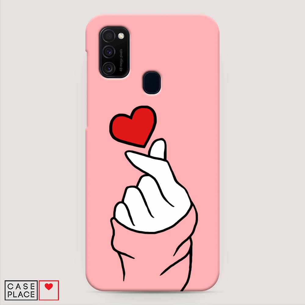 

Пластиковый чехол "Милое сердечко" на Samsung Galaxy M30s, 29820-5