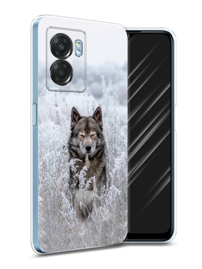 

Чехол Awog на Oppo A57 5G/A56s/OnePlus Nord N300 5G "Волк в поле", Разноцветный, 2510250-1