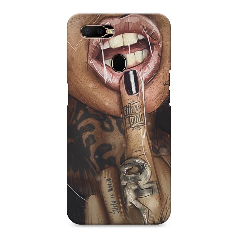 

Пластиковый чехол "Девушка с татуировками" на Oppo A5s, 252320-7