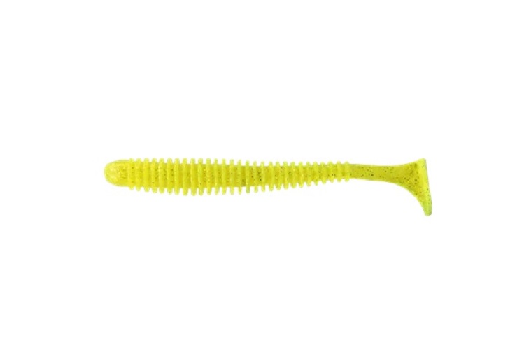 Приманка съедобная ALLVEGA Skinny Tail 7,5см 2,5г 7шт цвет chartreuse