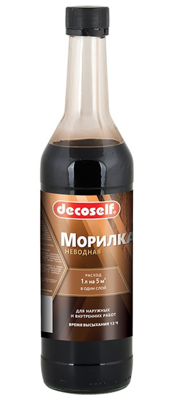 фото Decoself морилка неводная (0,5л) дуб