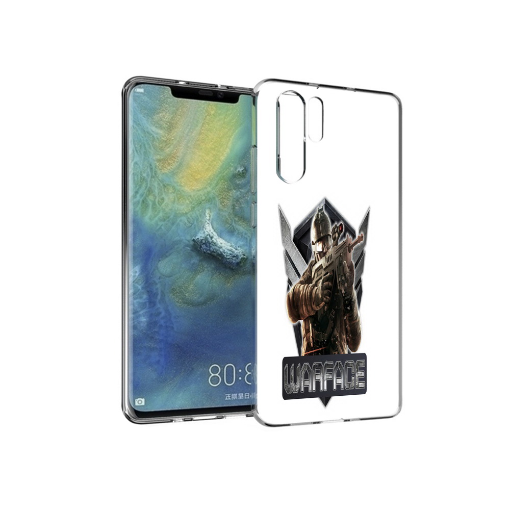 

Чехол MyPads Tocco для Huawei P30 Pro игра про войну, Прозрачный, Tocco