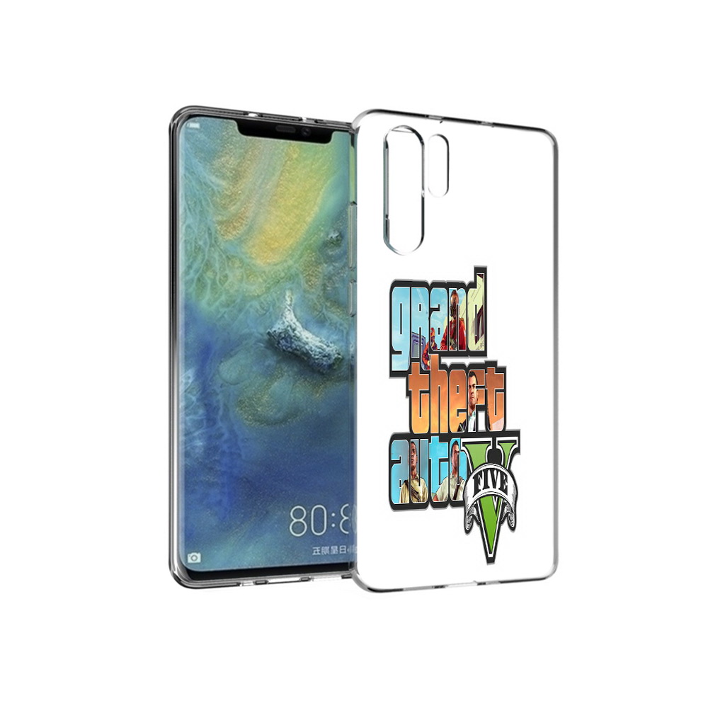 

Чехол MyPads Tocco для Huawei P30 Pro игра гта, Прозрачный, Tocco