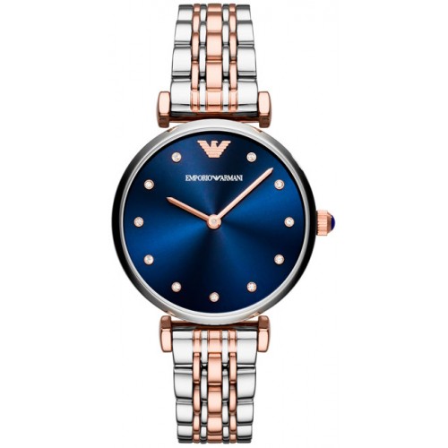 Наручные часы женские Emporio Armani AR11092 золотистые/серебристые