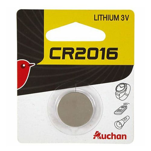 Батарея литиевая Auchan CR2016 3V