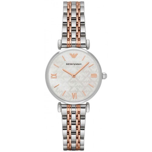 фото Наручные часы женские emporio armani ar1987 золотистые/серебристые