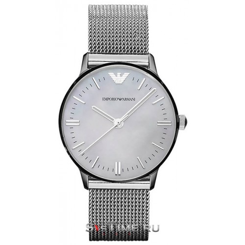 фото Наручные часы женские emporio armani ar1631 серебристые