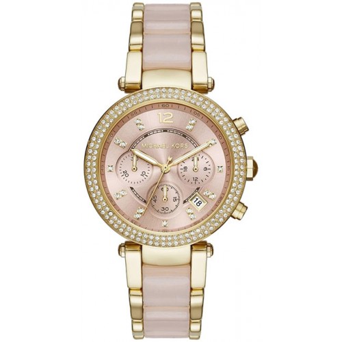фото Наручные часы женские michael kors mk6326 золотистые/розовые