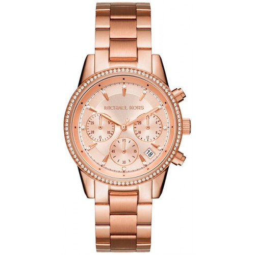 фото Наручные часы женские michael kors mk6357 золотистые