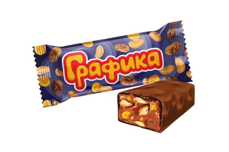 

Конфеты шоколадные Невский Кондитер Графика мягкая карамель-арахис-кукурузные хлопья-изюм