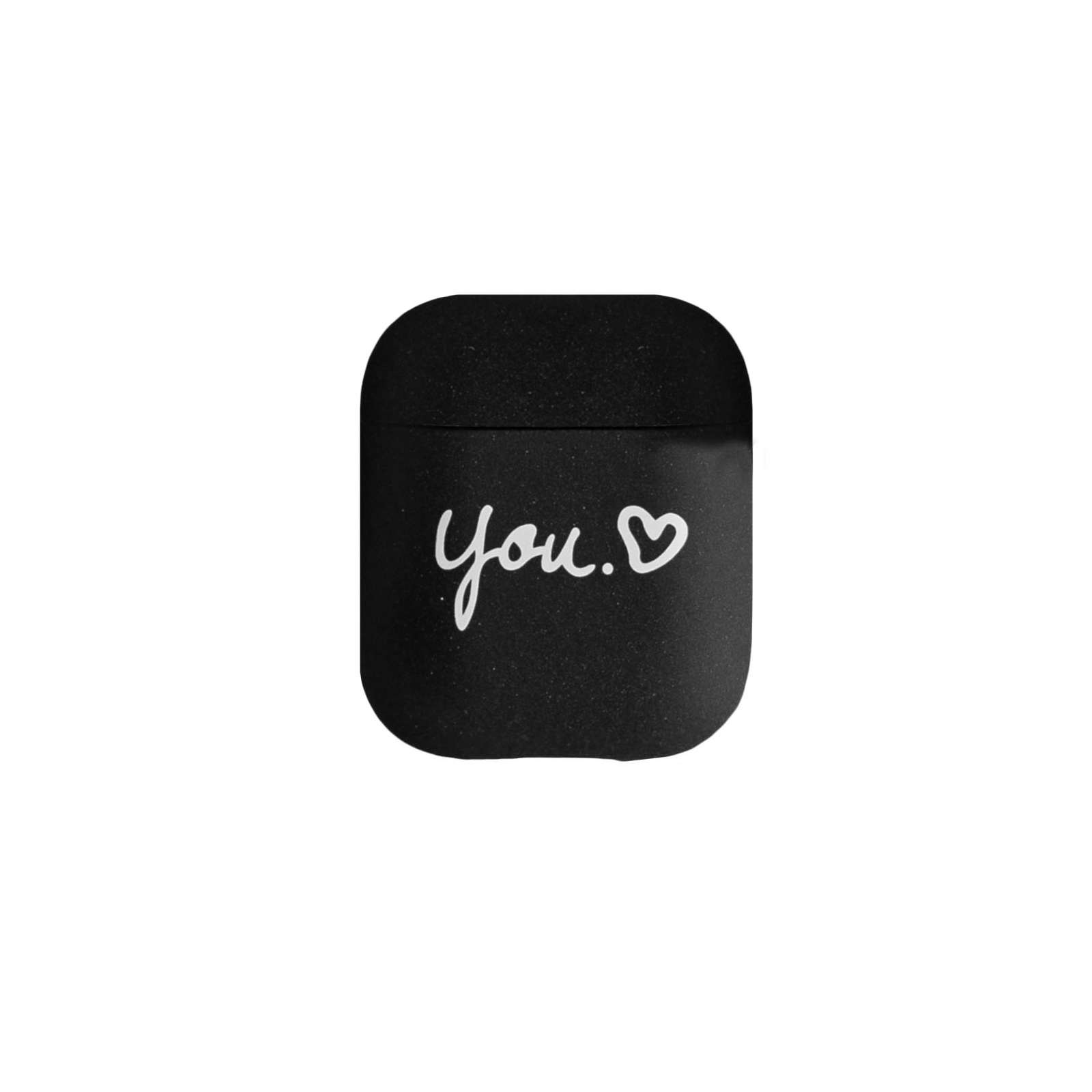 

Чехол для наушников AirPods 1 и 2 "Black"