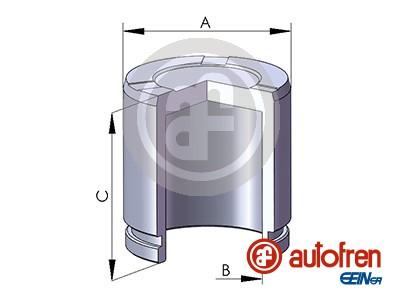 

Поршень суппорта перед VW AMAROK 10-/FORD TRANSIT 06-13/PEUGEOT 107 05- 48mm
