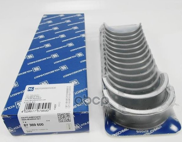 

87 369 600_вкладыши коренные! STD\ BMW E30/E34/E36/E46 2.0/2.3/2.4D/2.5D M20/M50-M52 80>