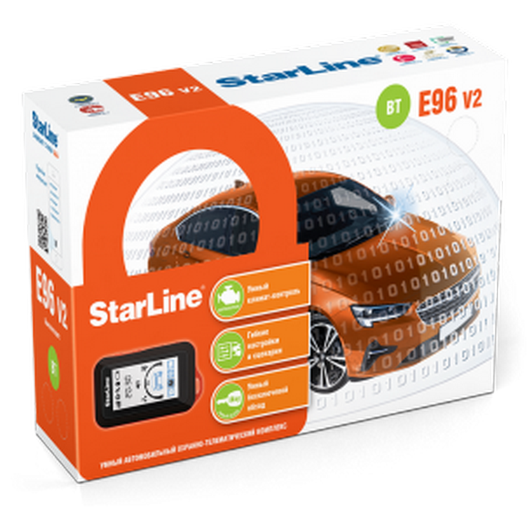 Автомобильная сигнализация Starline E96 V2 BT